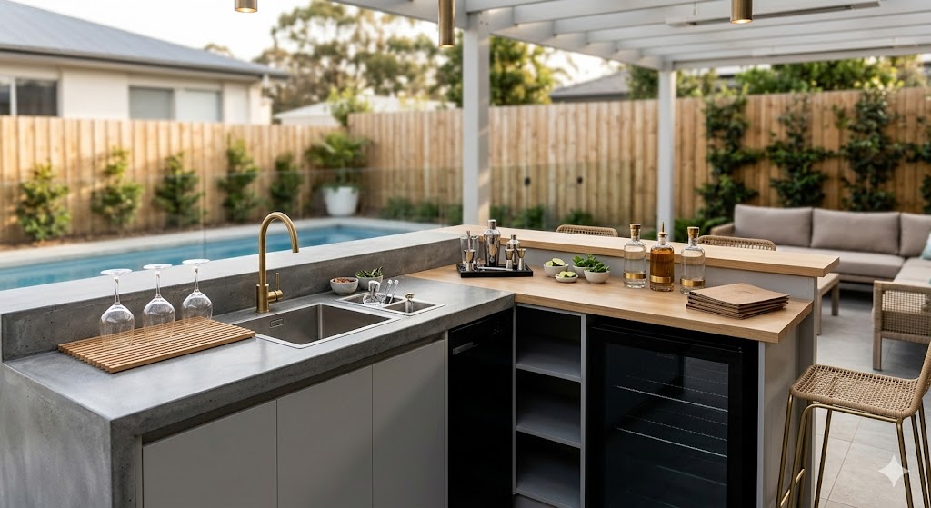 Outdoor Bar Layouts That Actually Work (Wet Bar vs Dry Bar)